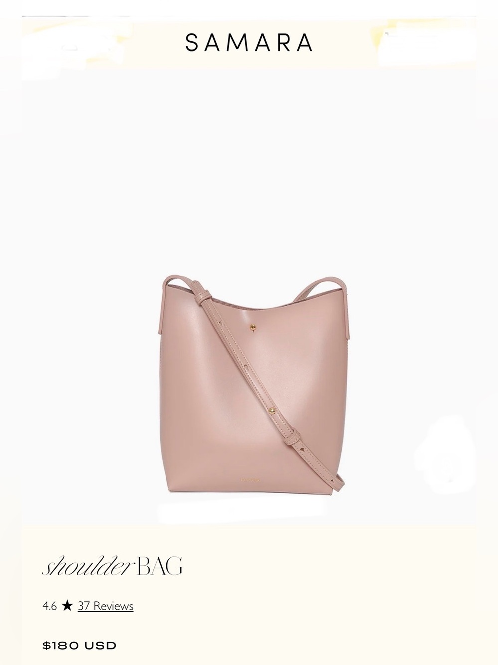 Preloved * Samara Shoulder Bag | Lavender